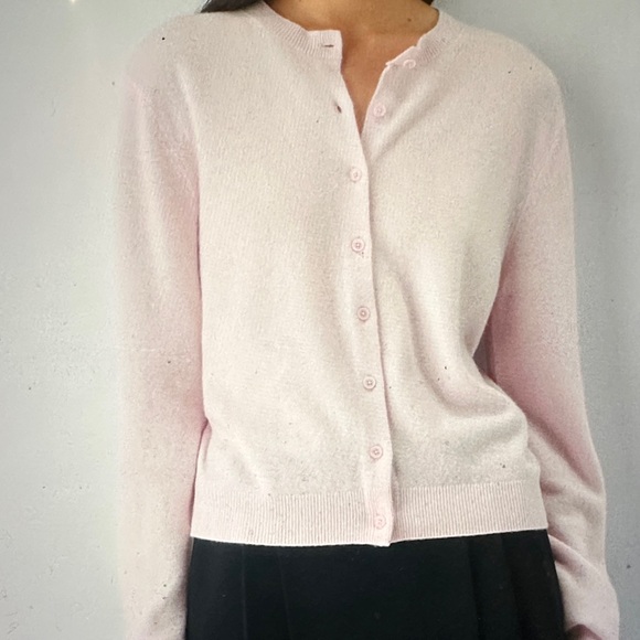 Aritzia Sweaters - Aritzia Light Pink Cardigan Sweater